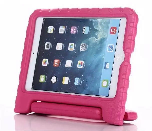 risico aardolie Verstikken iPad mini 4 / 5 hoes kinderen roze